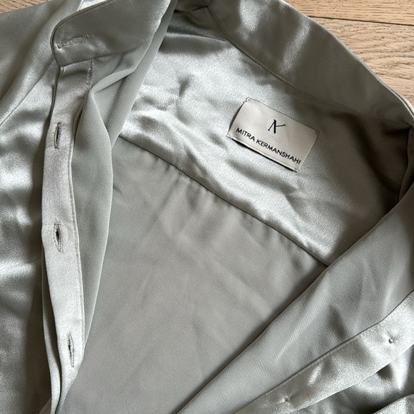 Satin effect blouse - Picture 4 of 5